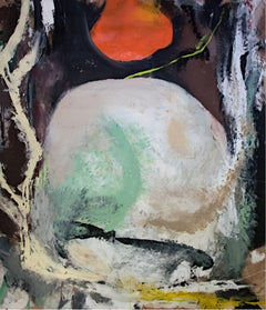 "Spirit Sunrise," Acrylic on Canvas signed by Reginald K. Gee 