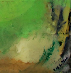 „Study in Tonal Change“, Acryl auf Leinwand, signiert von Reginald K. Gee