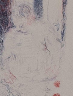 "Le Dejeuner (Ref. RM #15 Ed: of 20), " Color Lithograph by Edouard Vuillard
