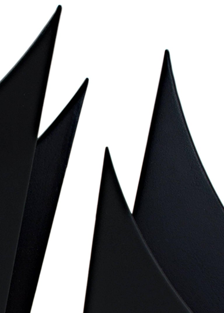 Ralph Wickstrom „„Midnight Sea Shapes“, lackierter Stahl, signiert