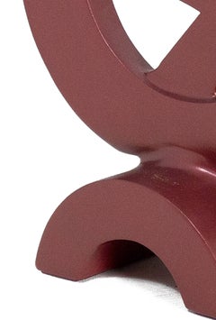 "Pensamientos aleatorios", acero pintado firmado por Ralph Wickstrom