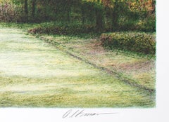 "Bridle Path, " an Original Color Lithograph signed by Harold Altman
