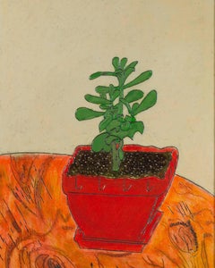 "Little Jade, " Oil on Wood signed by Robert Richter