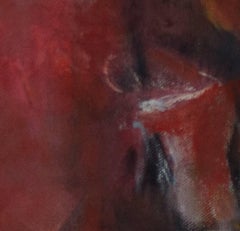 "Tú eliges", óleo sobre lienzo firmado por Alayna Rose