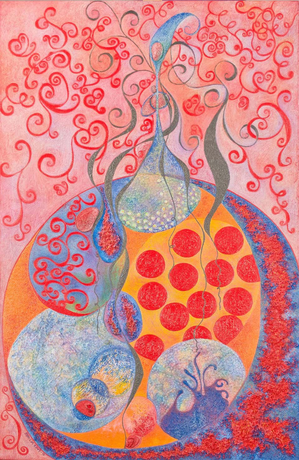 Fabian Ugalde - Manet Expanded. Ink on Cotton paper For Sale at 1stDibs