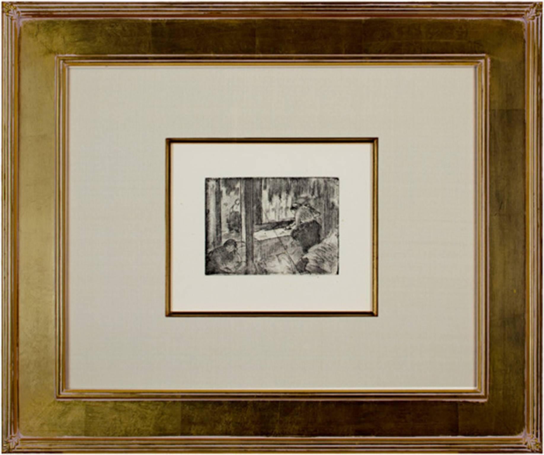 Les Blanchisseuses (Le Repassage)-The Laundresses - Print by Edgar Degas