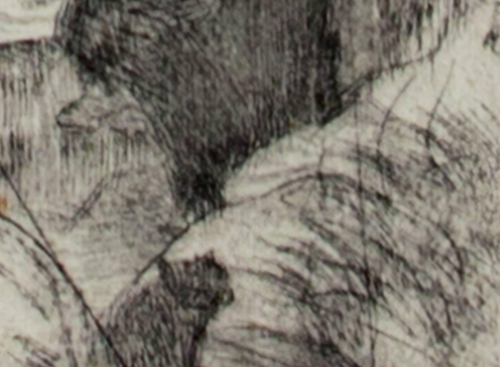 Les Blanchisseuses (Le Repassage)-The Laundresses - Impressionist Print by Edgar Degas