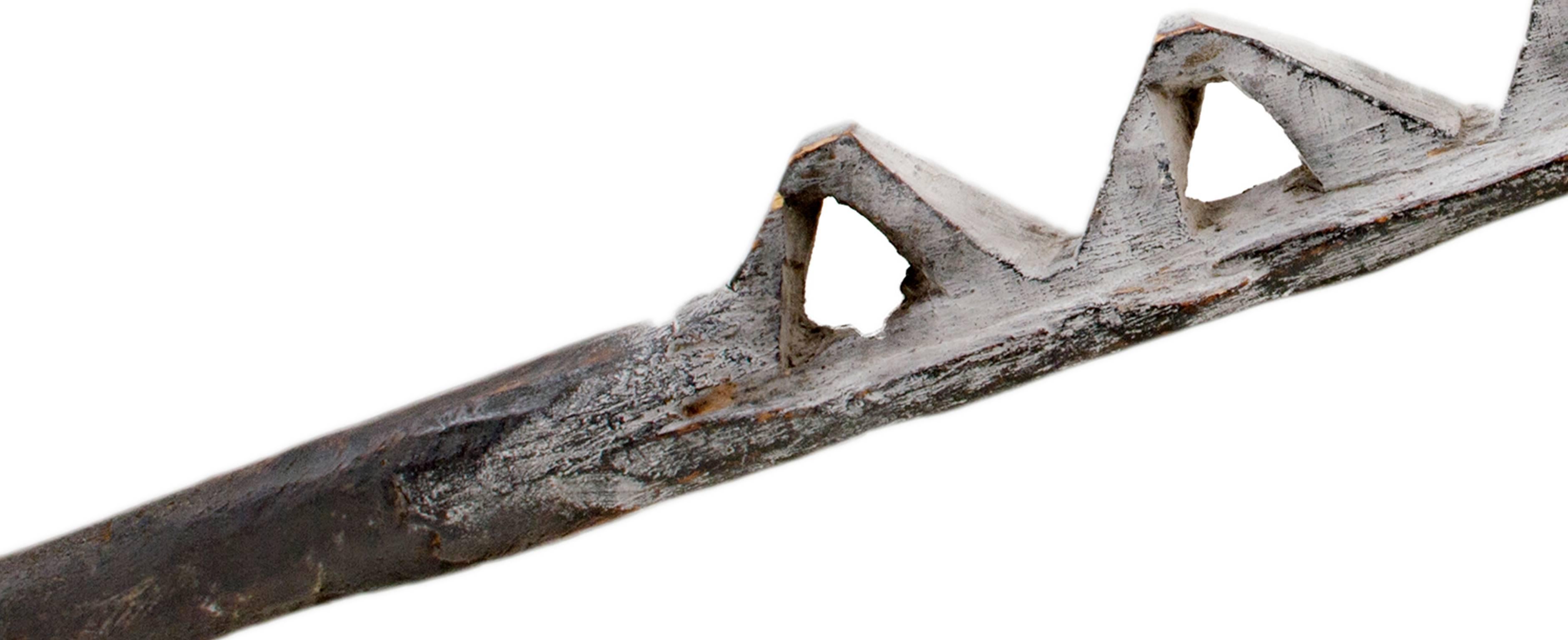 „Bambara Fertility Stick“, Holz, hergestellt in Mali um 1940 im Angebot 2