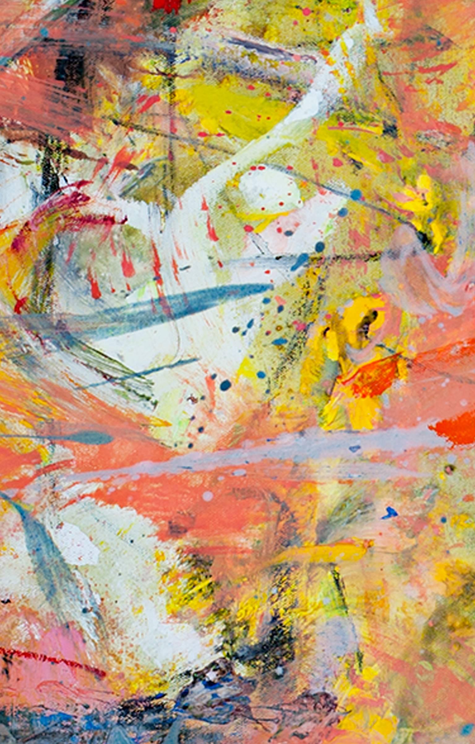 « To Look Again I, Kaleidoscopic Huile sur toile signée par Alayna Rose en vente 3