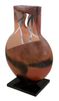 "Pierced Slab Top Jar, " Terra Sigillata by Christine LePage