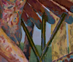 « St. Icaremus in the Lumber Yard », acrylique sur toile de Randall Berndt