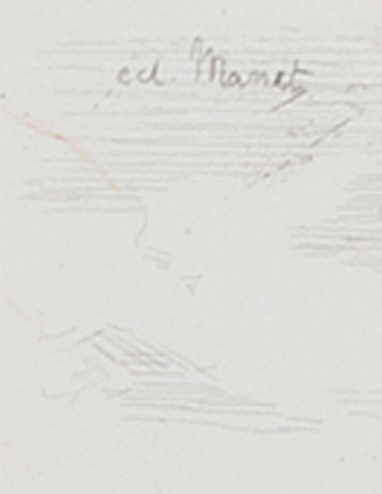 edouard manet signature