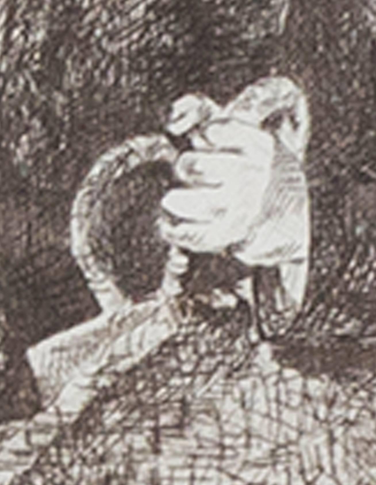 « The Urchin (Le Gamin) -Second and Final State, », gravure signée par Edouard Manet en vente 2