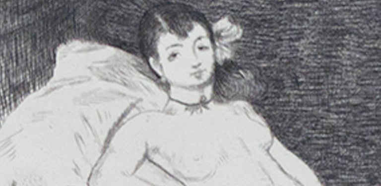 Édouard Manet - Olympia - Sixth and Final State at 1stDibs