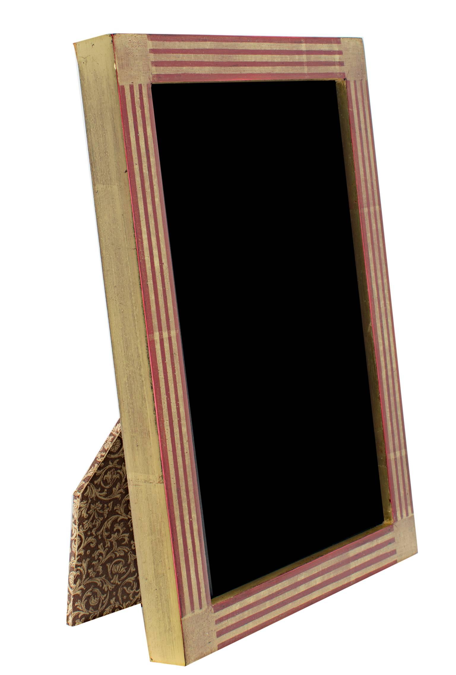 "Handmade 22K Gold Leaf Photo Frame, " Wood 4 x 6 in from Romania in 2011