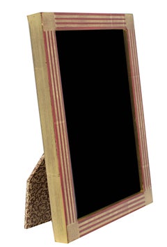 "Handmade 22K Gold Leaf Photo Frame," Wood 4 x 6 in from Romania in 2011