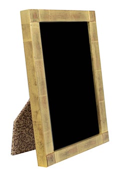 "Cornice per foto fatta a mano con foglia d'oro 22k", Wood 4 x 6 pollici dalla Romania