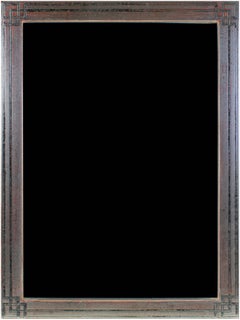 "Cornice per foto fatta a mano con foglia d'oro bianco 12K", Wood 5 x 7 in Romania
