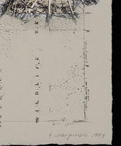 « Figure d'étude - Objets anciens », pièce de collage avec photos et pages de Terri Warpinski