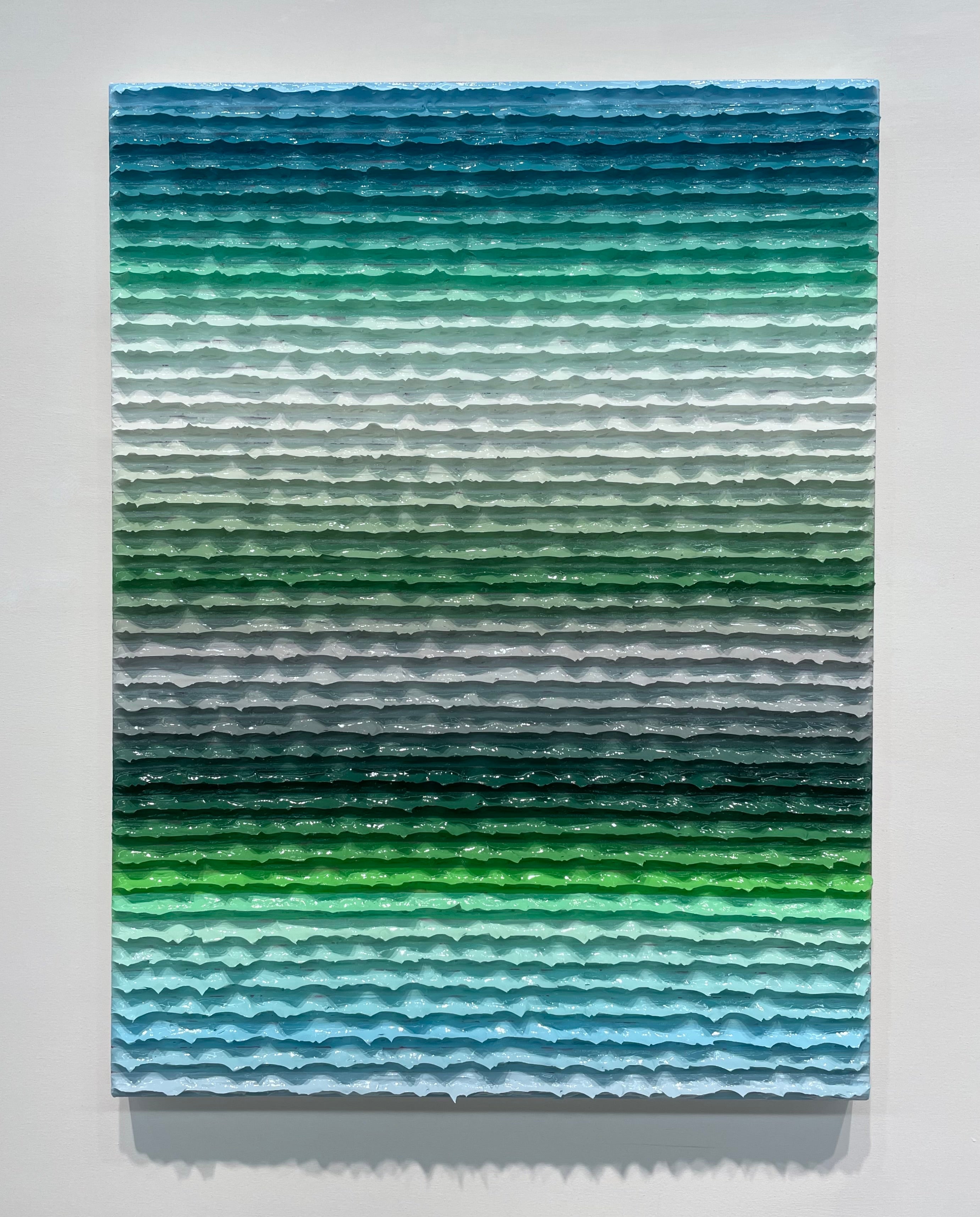 Daniel Klewer Abstract Painting - Ember Eclipse