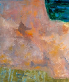"Es todo lo que te pido", pintura acrílica abstracta sobre lienzo de Dierdre Schanen