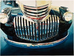 "Rejilla Chevrolet (Coche)", acuarela de Bruce McCombs