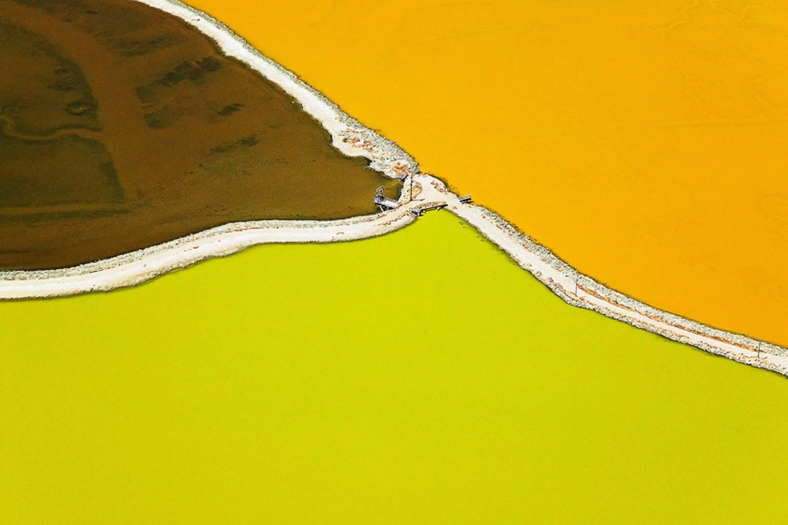 Colin McRae Abstract Photograph - Lime Orange