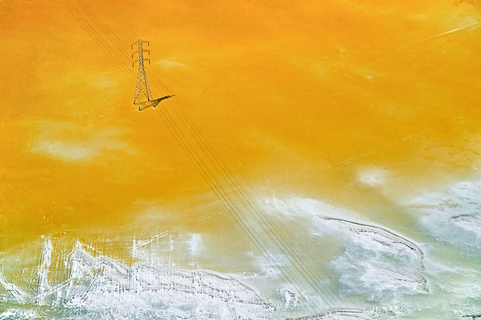 Colin McRae Abstract Photograph - Yellow Salt Pond
