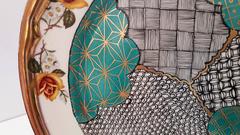 Assiette décorative en porcelaine II