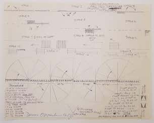 Dennis A. Oppenheim - Construction Drawing III For Sale at 1stDibs ...