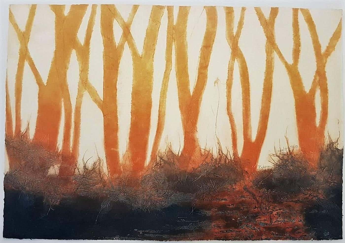 Ruth Rodman - April III at 1stDibs | ruth rodman artist, rodman artist