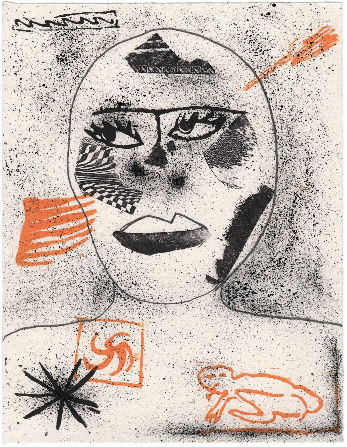 A Portrait of Gary Numan - Art by Olivia Gibb