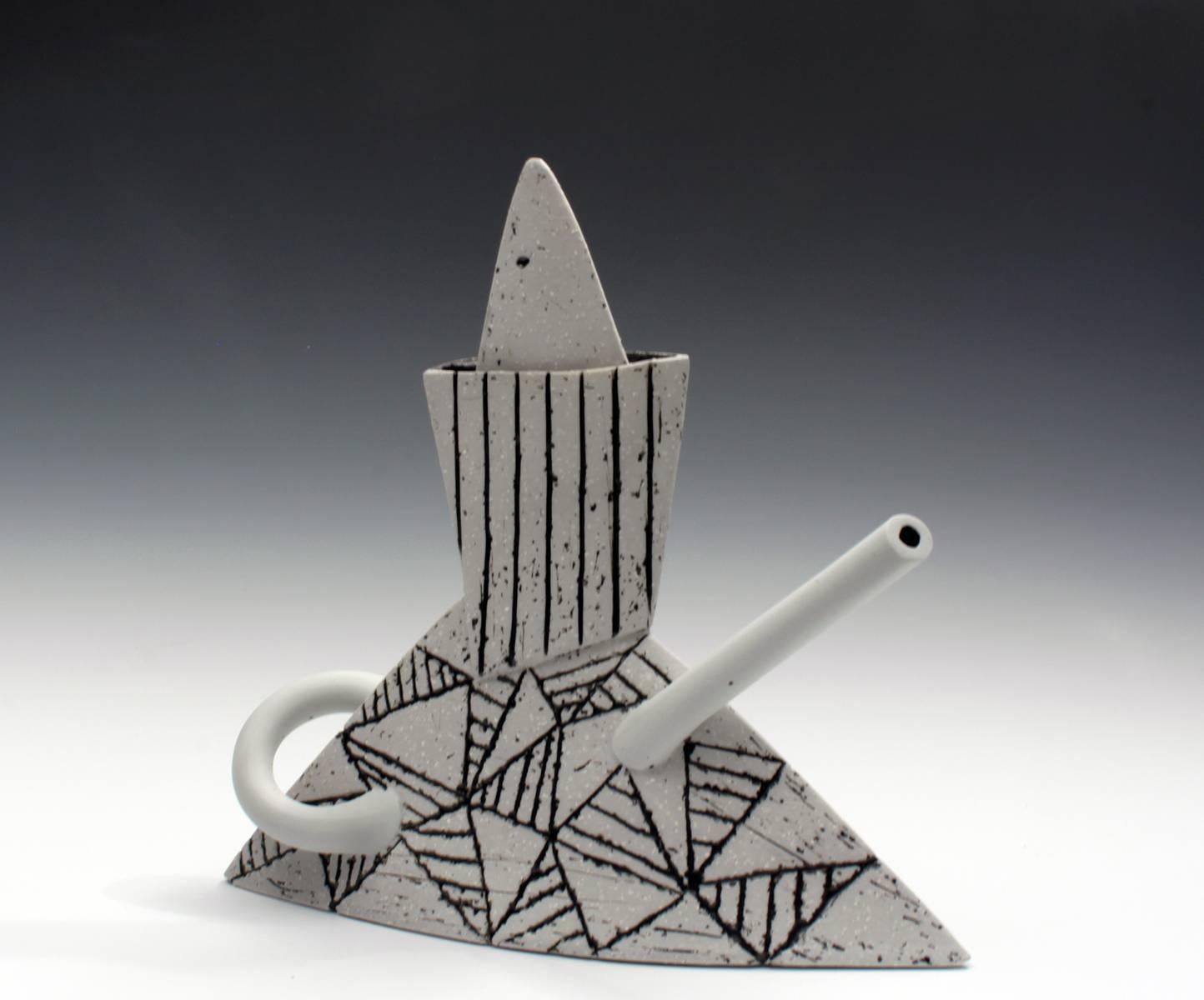 Harris Deller Figurative Sculpture - Untitled T-Pot Form