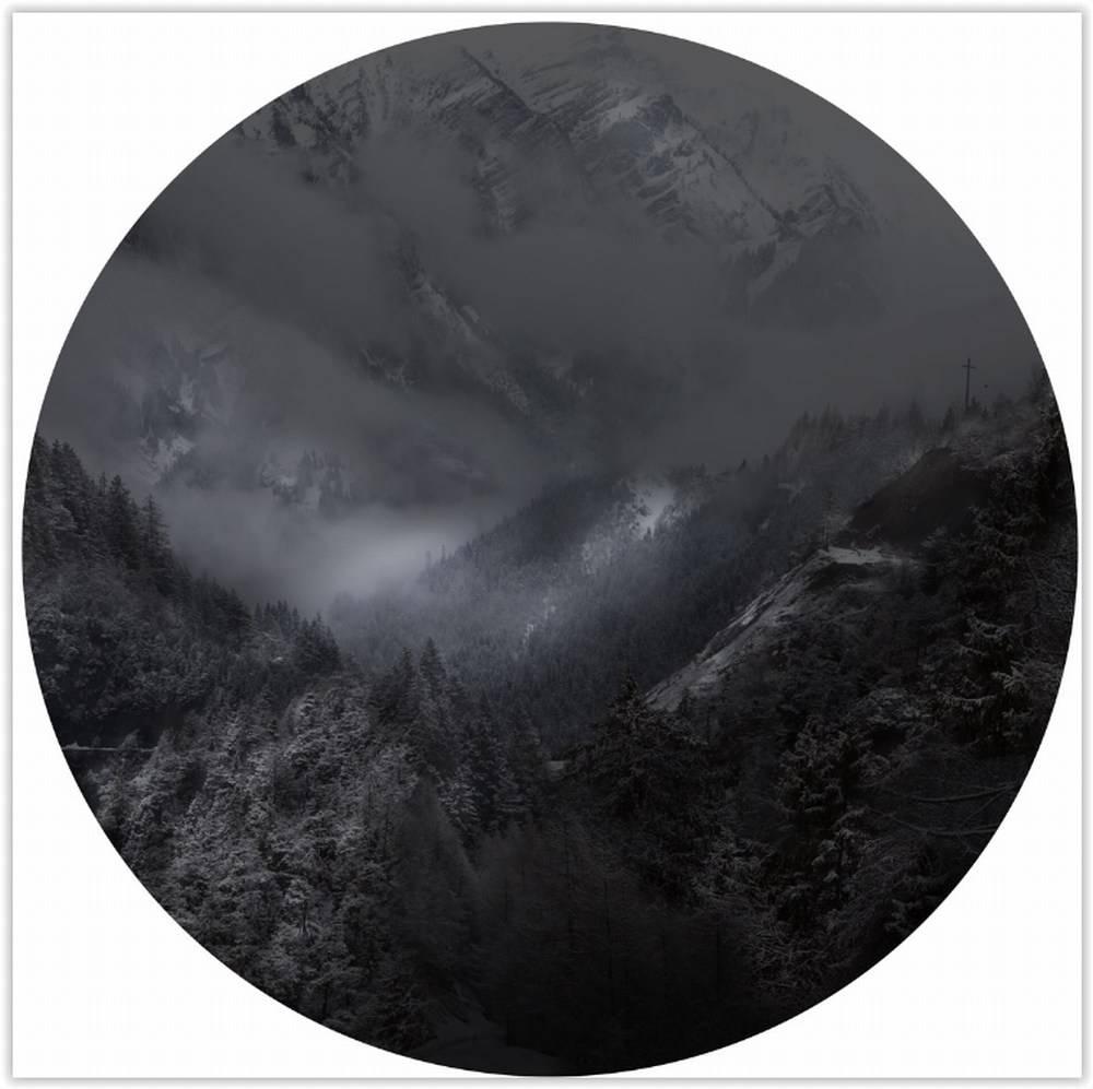 Nicolas Dhervillers Landscape Photograph - Black Oculi