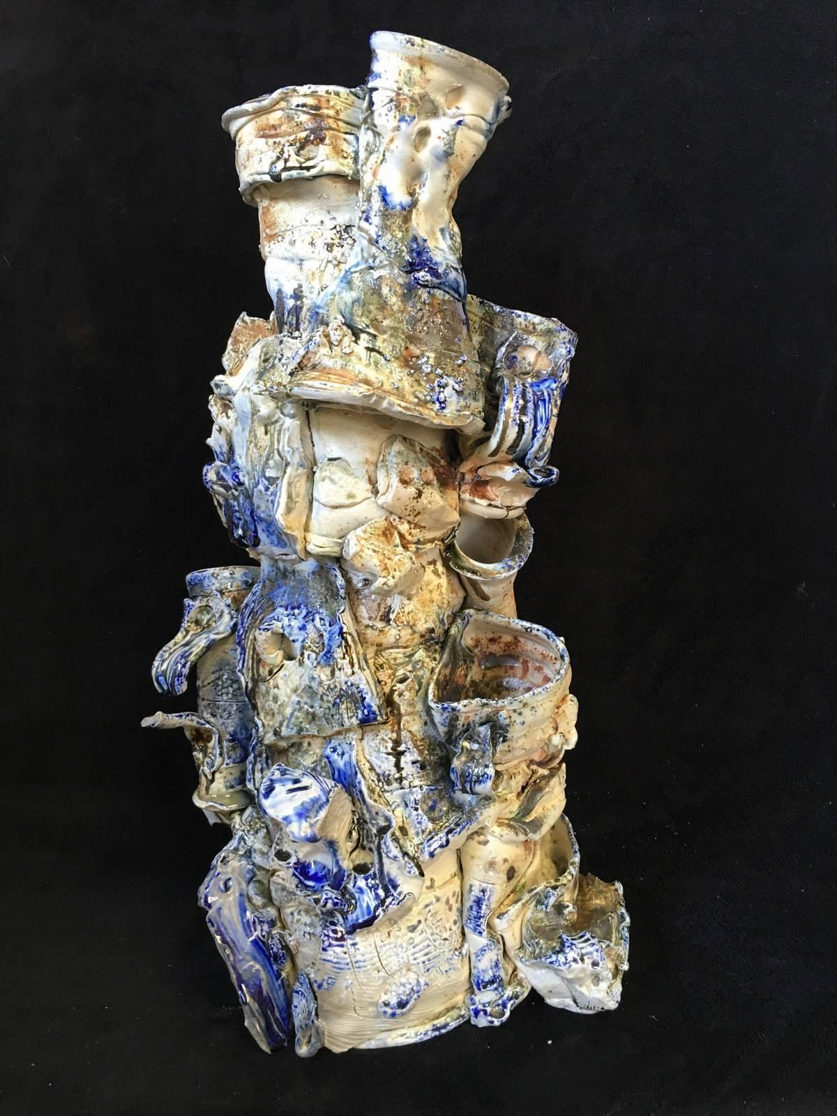 Jeff Whyman Abstract Sculpture - Intergalactic Vessel Series