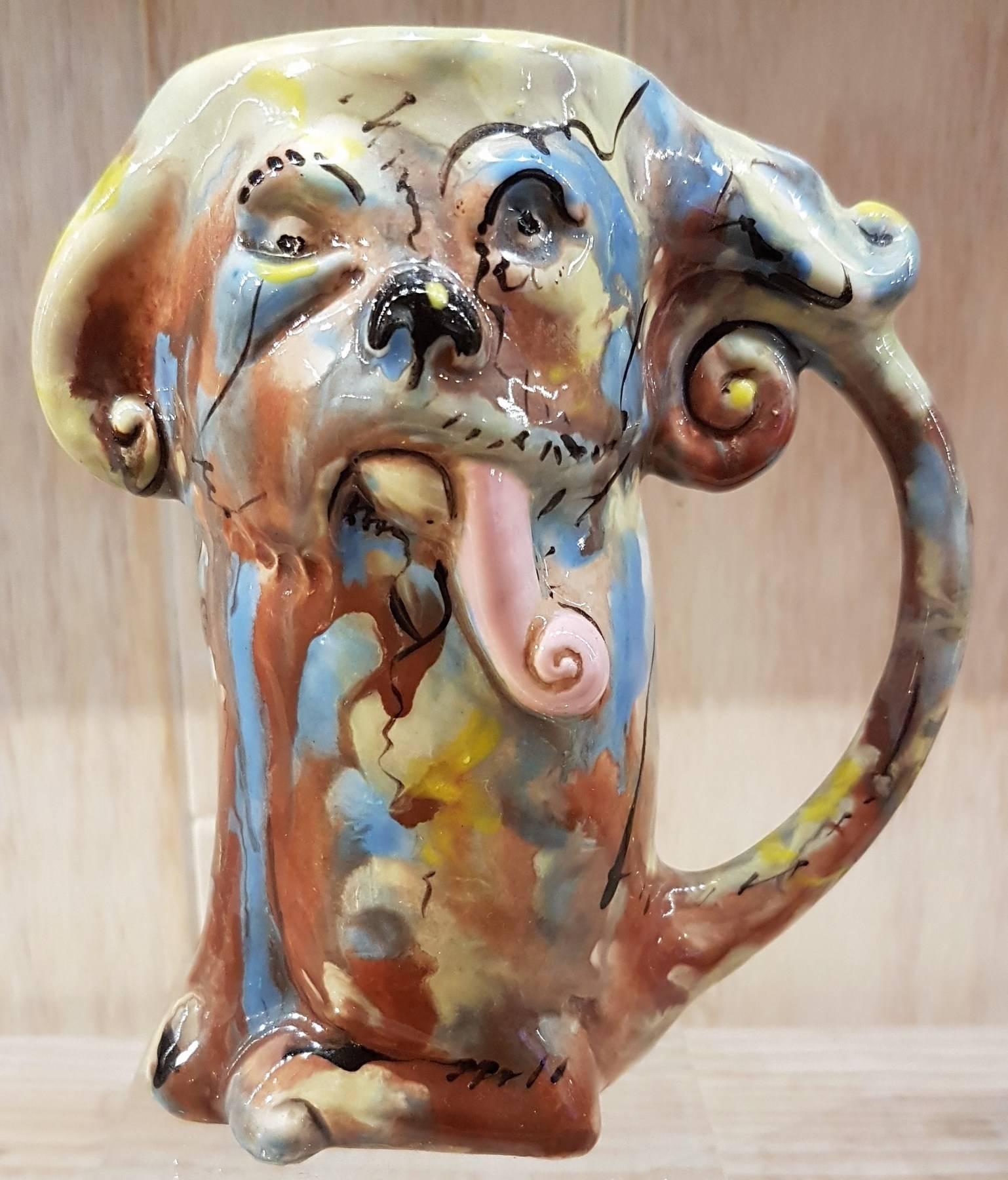 Jack Earl Figurative Sculpture - Mug