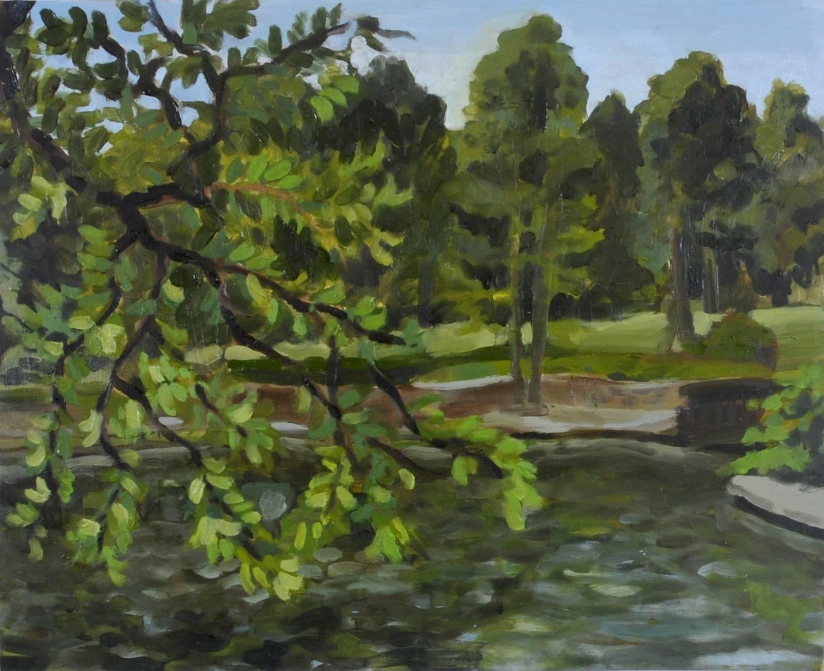 Shannon Deatrick Landscape Painting - Loose Park