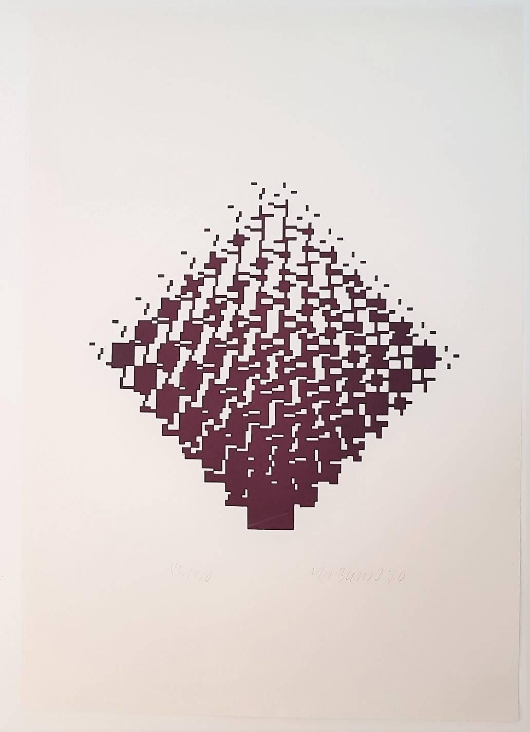 Composition géométrique - Print de Klaus Basset