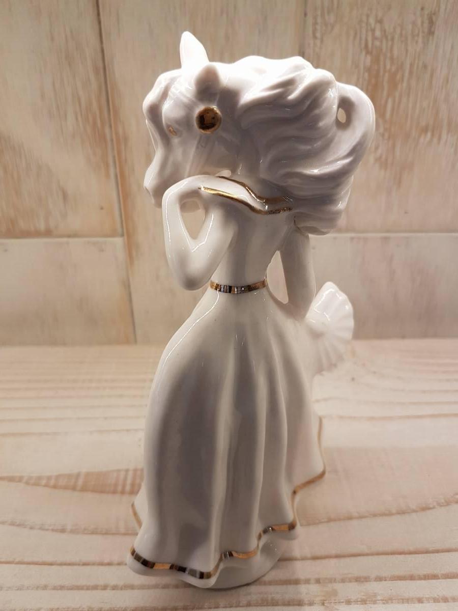 Horse Head Woman - Sculpture by Jen Watson
