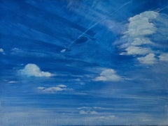 Room With a View (Clouds, Skyscape, Cool, Oil Painting, Endless, Dreamy)