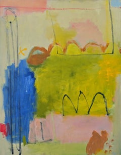 Giselle (Gestural Abstract, Vibrant, Warm, Atmospheric)