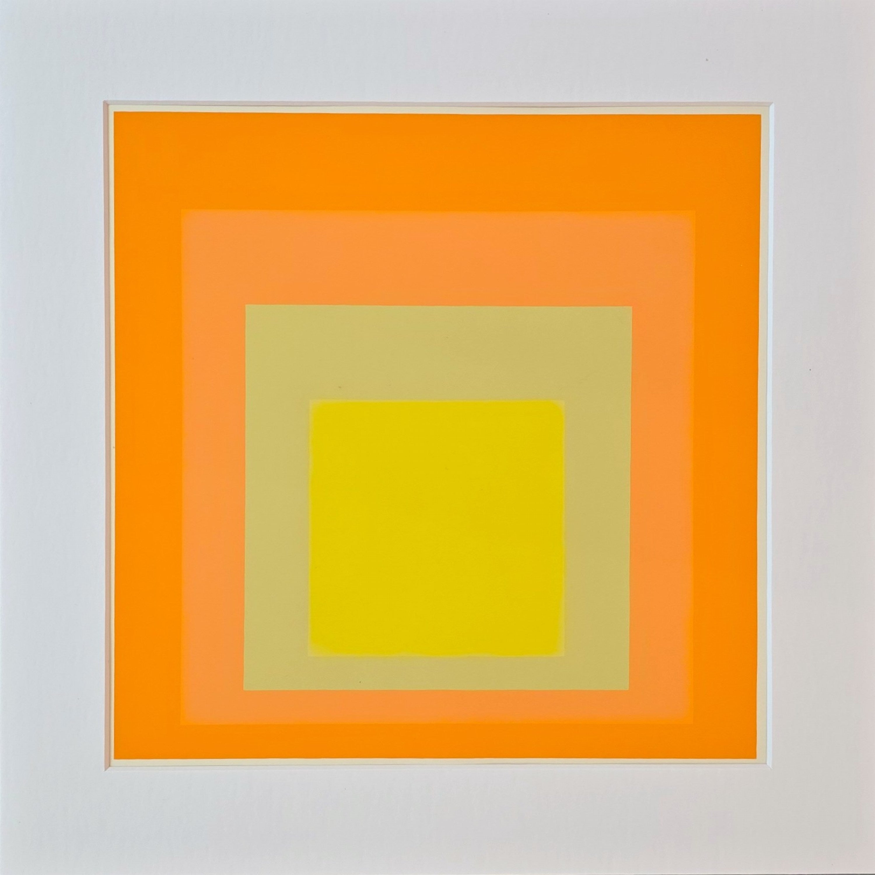 Homage to the Square (Geometric Abstraction, Minimalism, Color Theory, Yale)