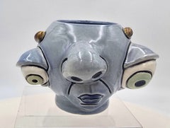 Silly Face Cup II (Playful, Fun, Big Eyes, Drinkware, Whimsical)