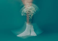 Socks & Flowers 1 (Portrait, Floral, Dreamy, Surreal, Motion, Pose)