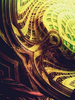 Exterior of the Great Hall (Vortex, Swirl, Architectural Fantasy, Surreal)