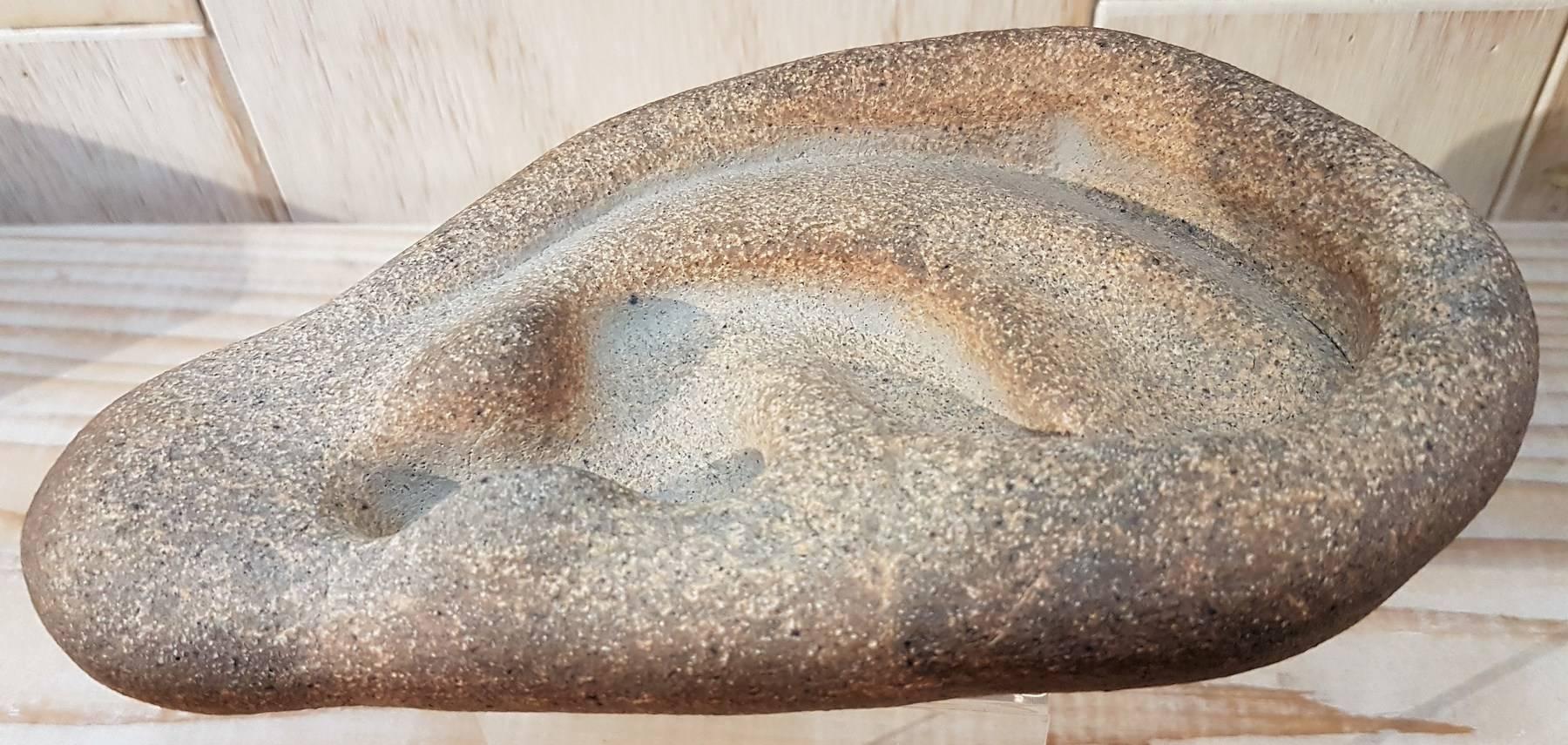 Ear (large size) - Sculpture by Richard Notkin