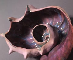 Meditation bowl inspired by a conch shell