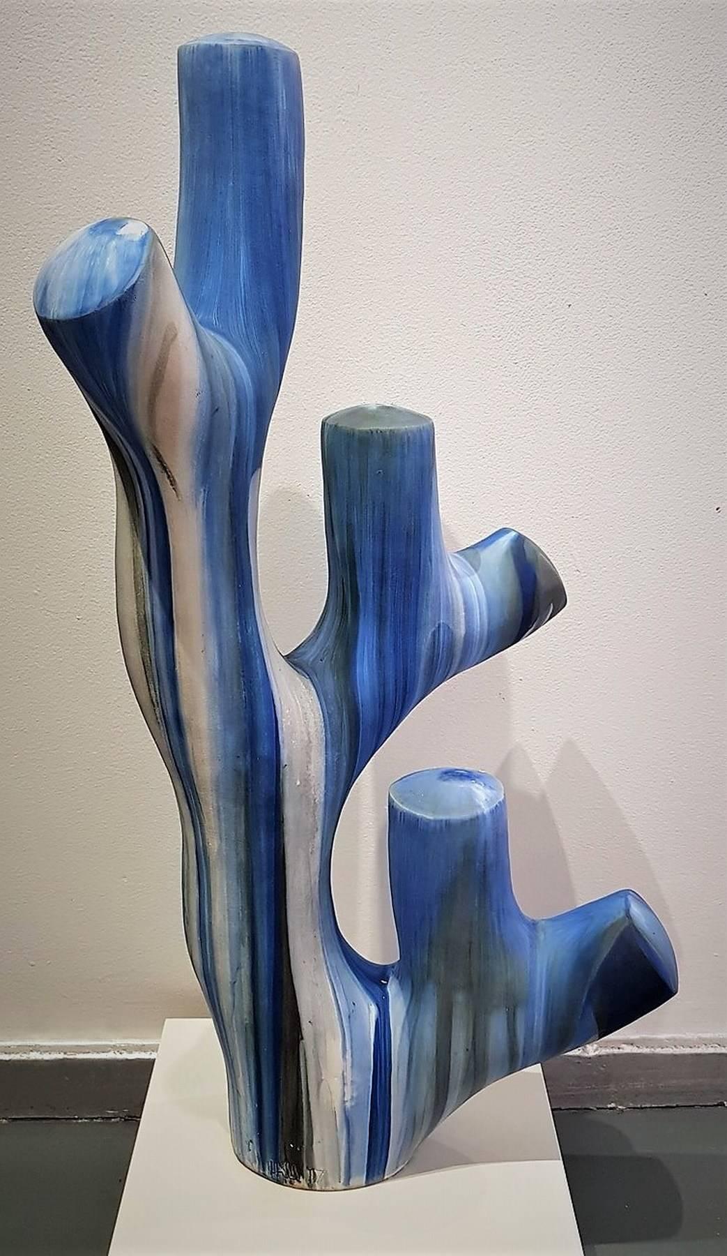 Slow Flood - Sculpture by Trey Hill