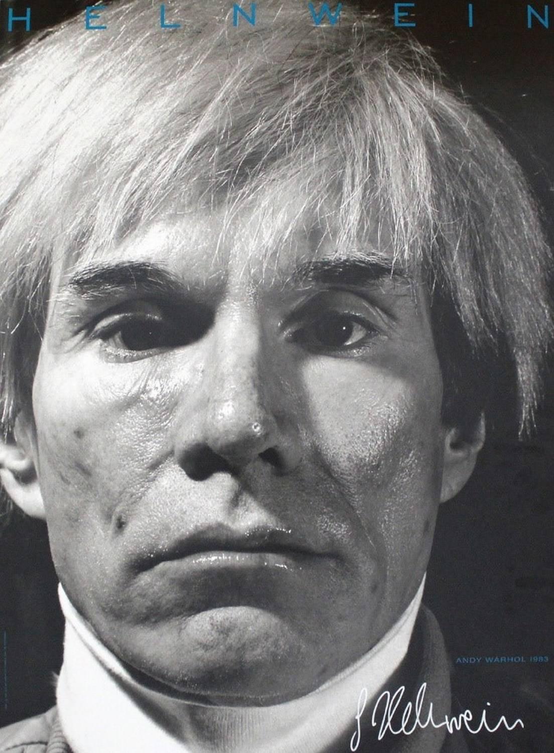 Gottfried Helnwein Portrait Photograph - Andy Warhol