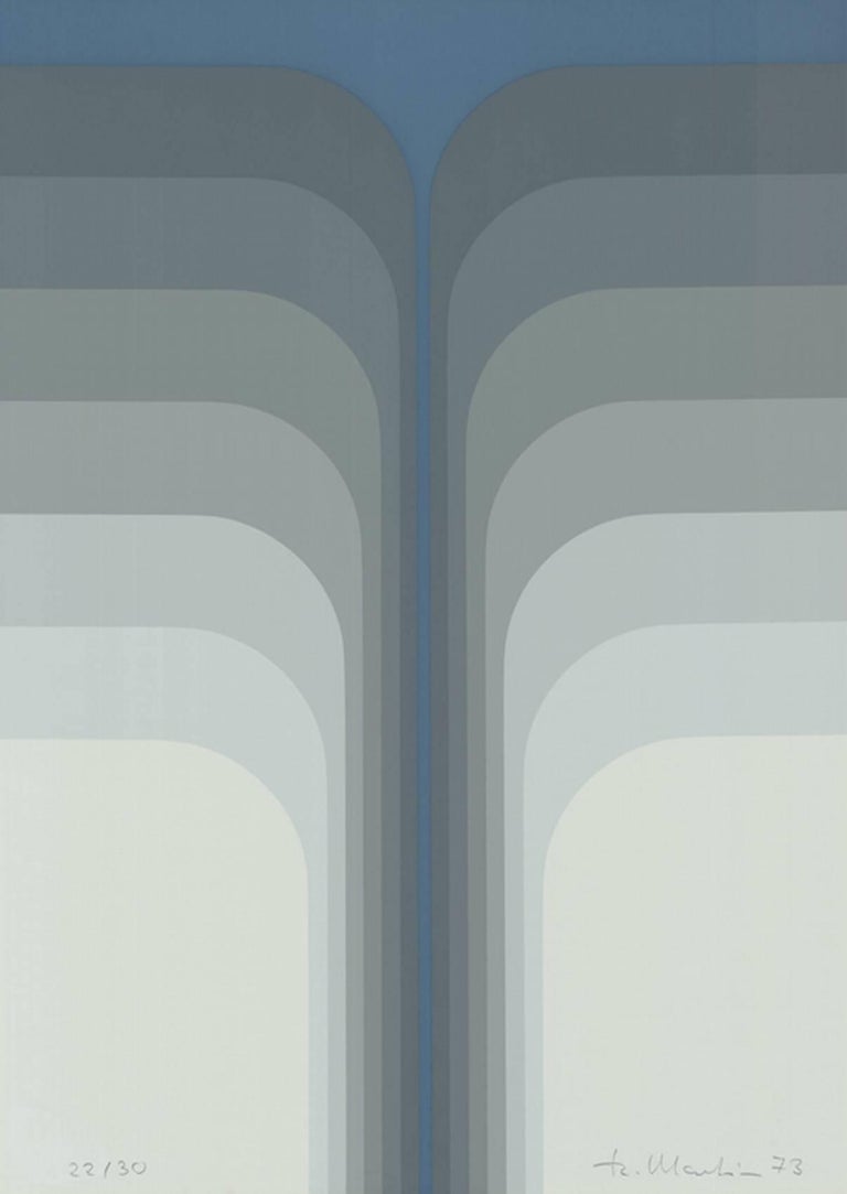 Roland Martin - Abstract Geometric Composition For Sale at 1stDibs